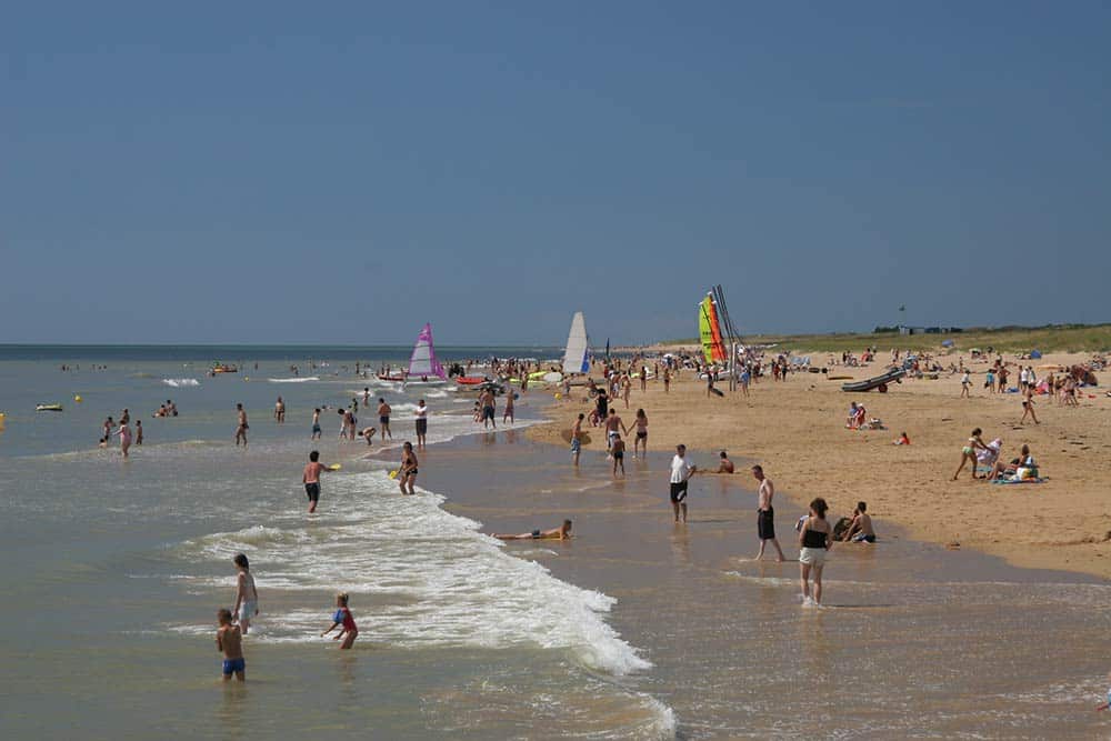 Beach in Saint Hilaire de Riez