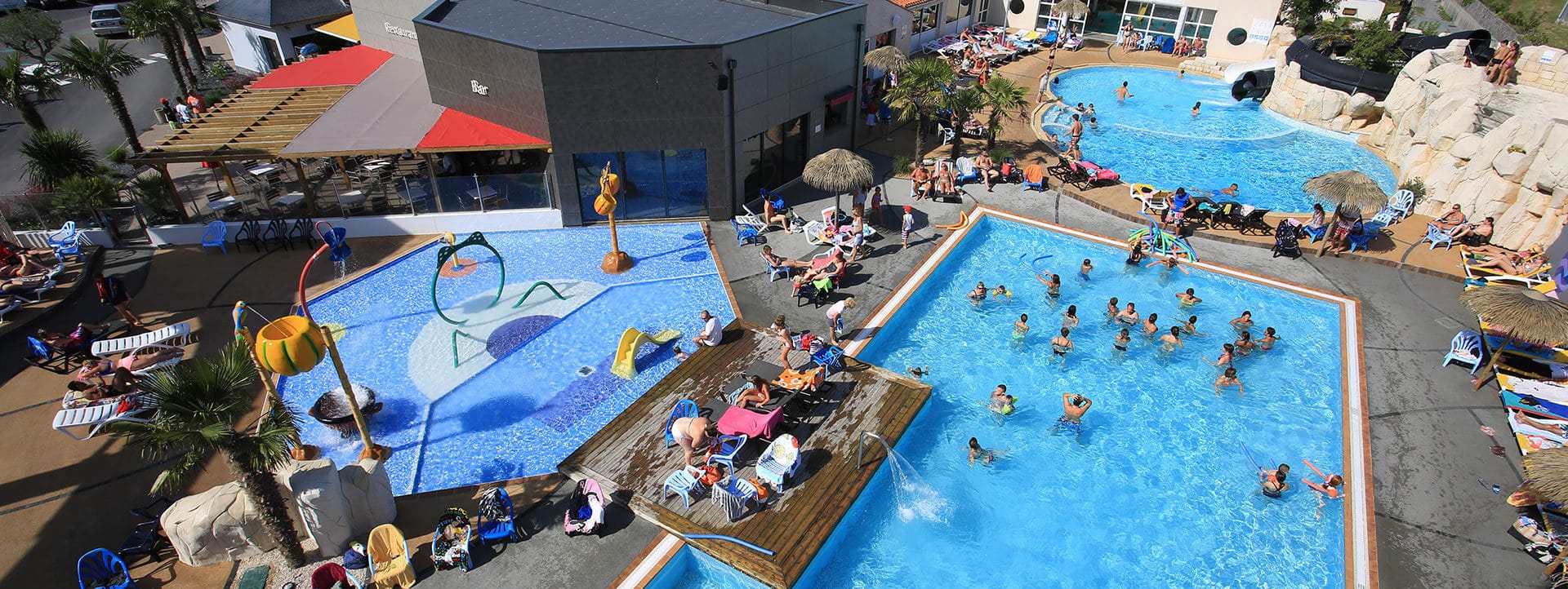 Piscine de notre camping Le Château à Saint Hilaire de Riez