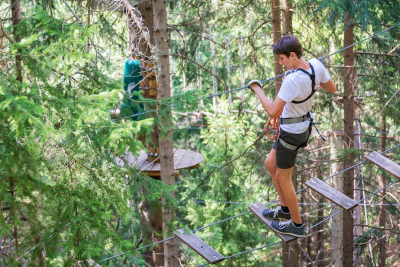 Parc accrobranche - Camping le Château